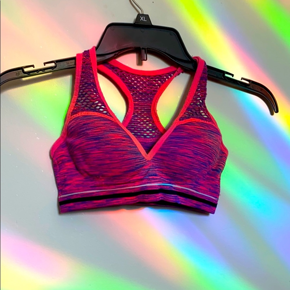 Victoria secert pink push up sports bra